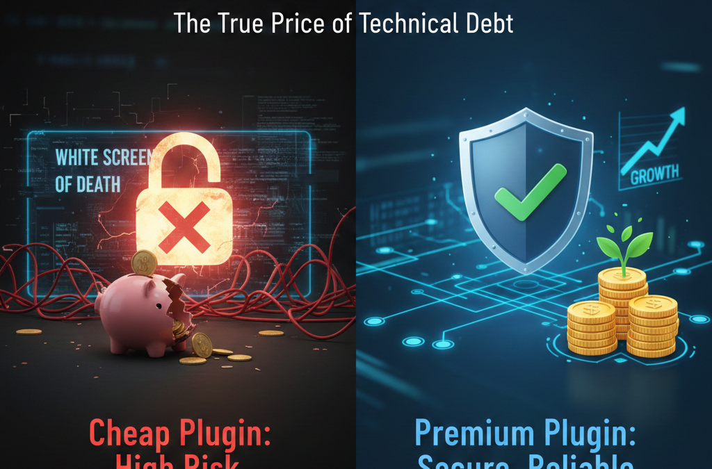 Why cheap WordPress plugins often cost more long term